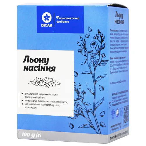 Насіння льону Віола 100г