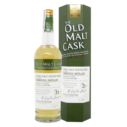 Віскі Old Malt Cask Tomintoul 1989 21yo 50% 0,7л