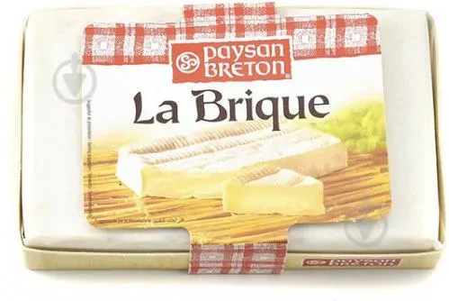Сир м'який Брикет 200гр 52% ТМ Paysan Breton