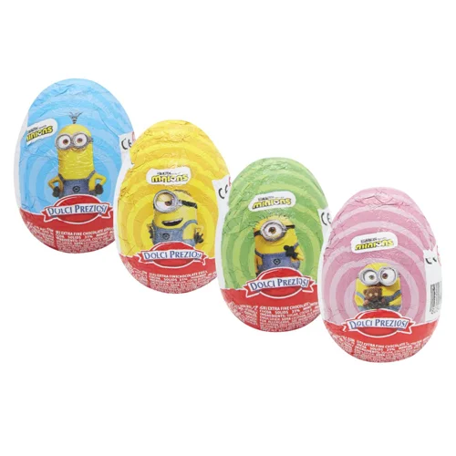 Яйце шоколадне Dolci Preziosi Посіпаки в асортименті 20г