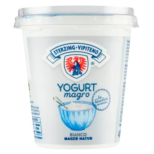 Йогурт Sterzing Vipiteno натуральний знежирений 400г