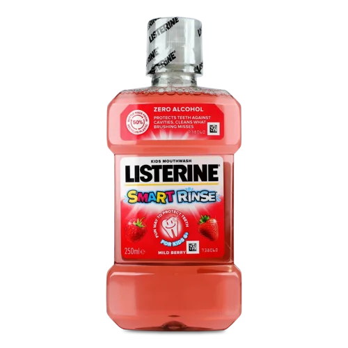 Ополіскувач для Ротової Порожнини Дитячий Smart Rinse Listerine, 250мл