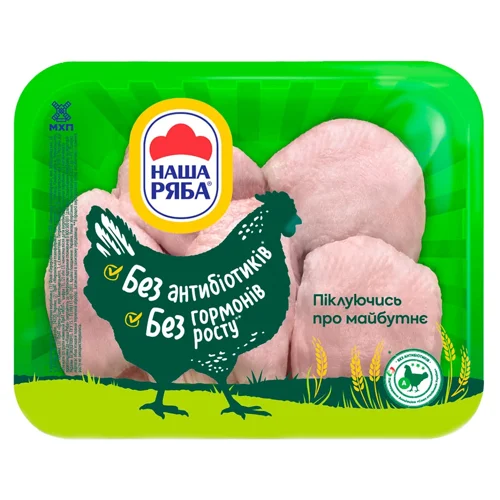 Стегно куряче Наша Ряба охолоджене ~900г