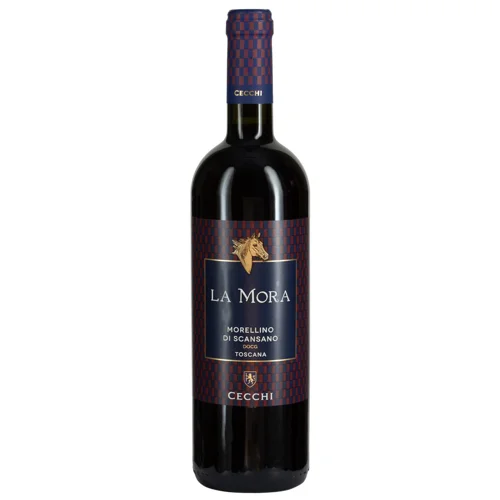 Вино Cecchi LA MORA MORELLINO 0,75л сухе черв. 13% Італія