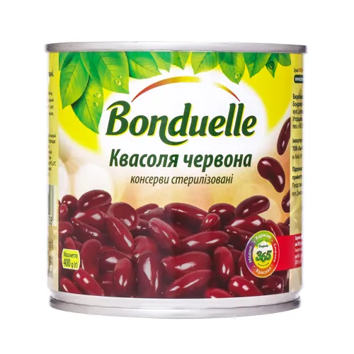 Квасоля червона Bonduelle з/б 400г