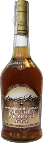 Коньяк Легенда Арменії 3 роки, 0,7л