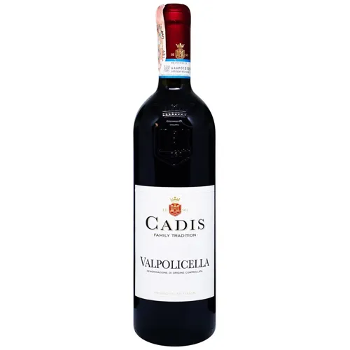Вино Cadis Valpolicella червоне сухе 11.5% 0,75л
