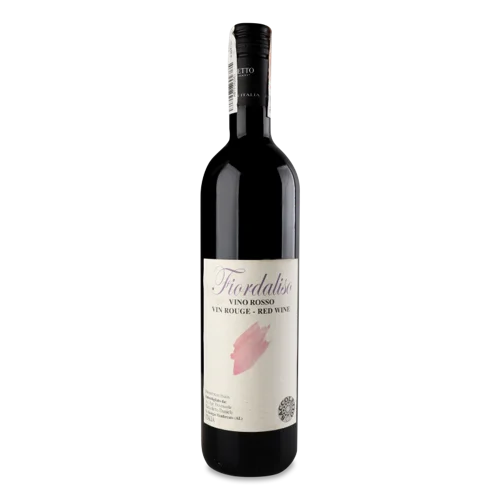 Вино Червоне Сухе Fiordaliso Saccoletto 0.75л 14% Пластикова Пляшка
