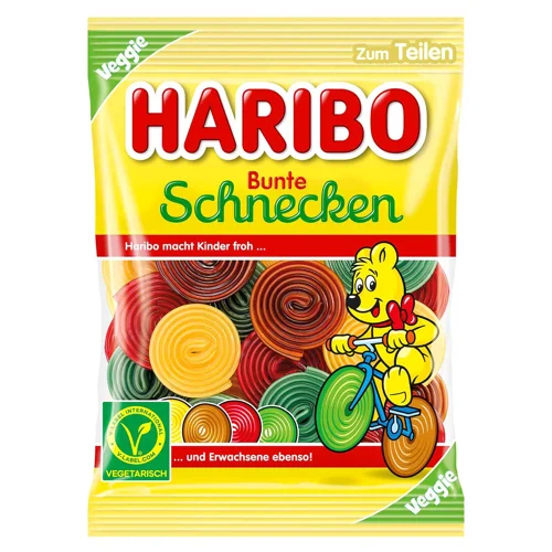 Мармелад Haribo Різнокольорові равлики 160г