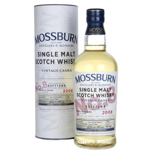 Віскі Mossburn Vintage Casks №8 Dufftown 46% 0,7л в тубусі