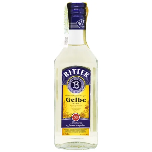 Настоянка лікерна Gelbe Bitter на травах 250мл 38%