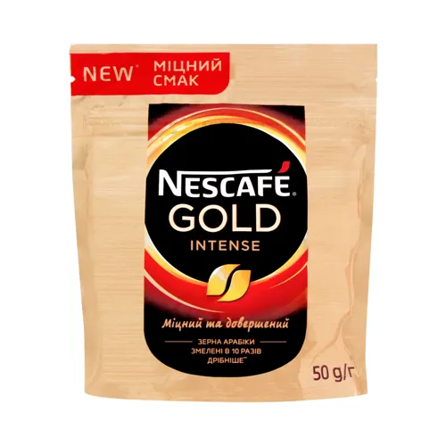 Кава розчинна Nescafe Gold Intense сублімована