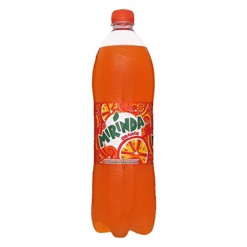 Напій безалкогольний сильногазований Апельсин Mirinda 1л