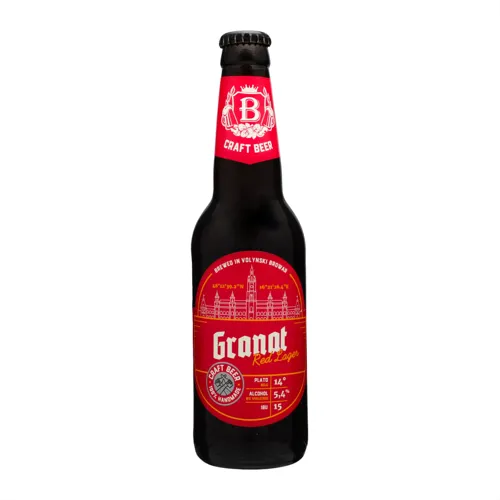 Пиво 0.35л 5.4% напівтемне фільтроване Волинський Бровар Granat Red пл