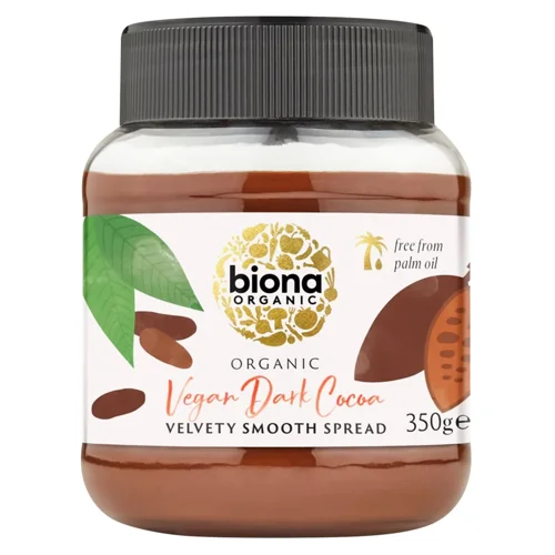 Паста Biona Organic з чорного шоколаду 250г