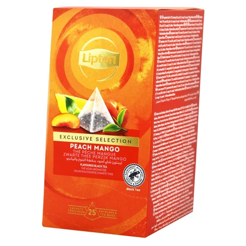 Чай чорний Lipton Peach mango 25шт