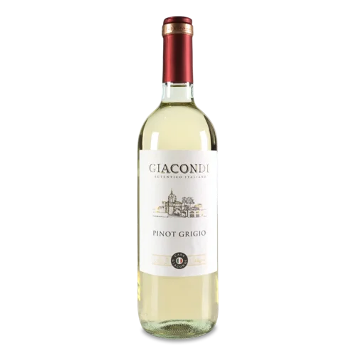 Вино Giacondi Біле Сухе Pinot Grigio В/Ґ, 0.75л, 12%