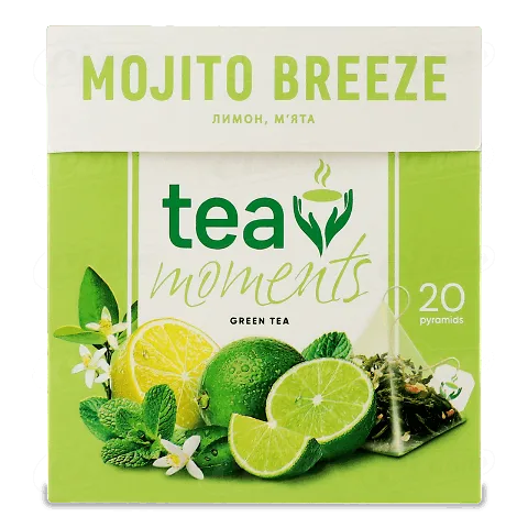Чай зелений Tea Moments Mojito Breeze 1,7г*20шт