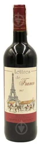 Вино Maison Bouey Lettres de France Cabernet Sauvignon червоне сухе