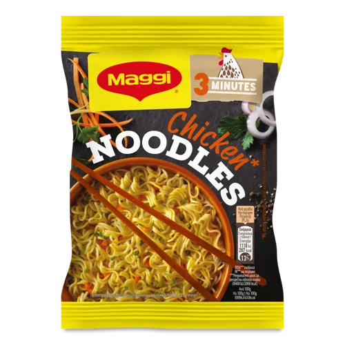 Вермішель Швидкого Приготування Зі Смаком Курки Maggi, м/у, 59.2г