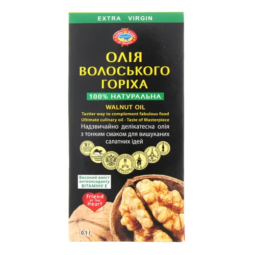 Олія волоського горіха 0.1л