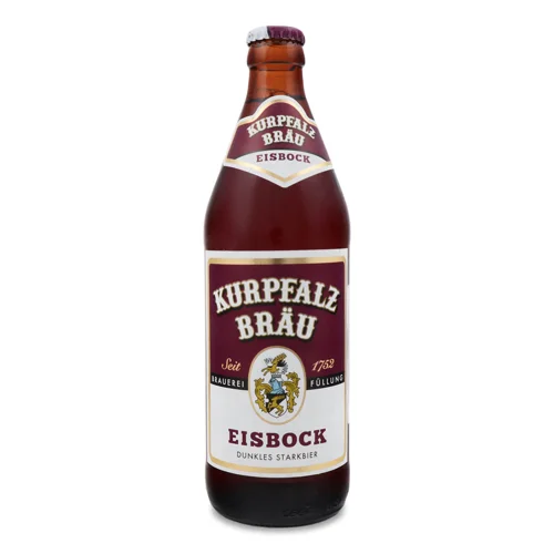 Пиво Kurpfalzbrau Eisbock бурштинове 0,5л