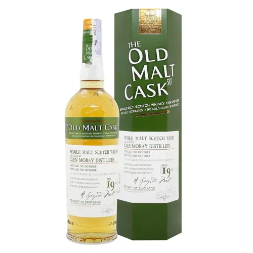 Віскі Old Malt Cask Glen Moray 1991 19 років 50% 0,7л