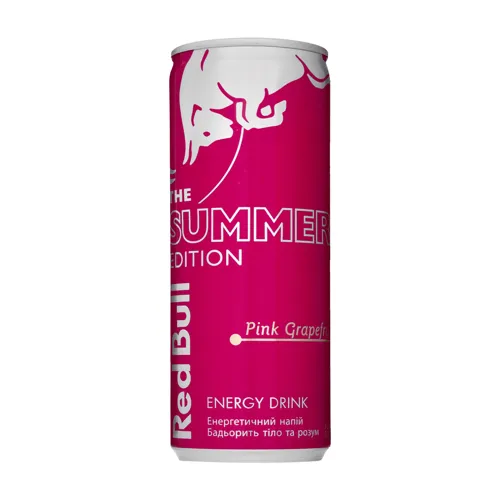Напиток енергетичний Red Bull Pink Grapefruit ж/б