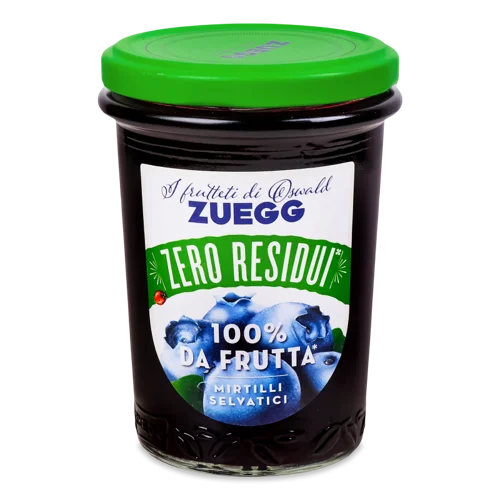 Джем 100% Чорничний Zuegg, c/б 250г