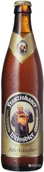 Упаковка пива Franziskaner Weissbier світле нефільтроване 5.1% 0.5л х 20 шт