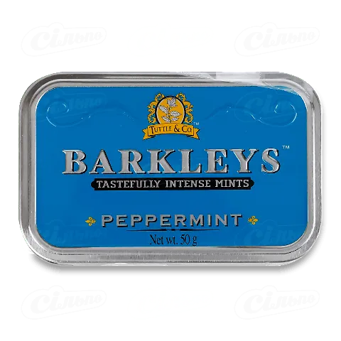 Льодяники Barkleys Peppermint, 50г