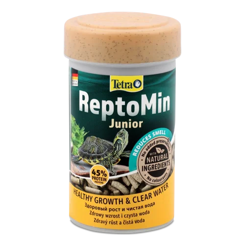 Корм Повнораційний Палички для Черепах ReptoMin Junior Tetra, п/б 100 мл
