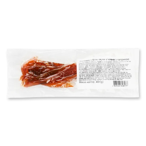 Соломка З Філе Окуня В'ялена З Паприкою, В/ґ, 40г