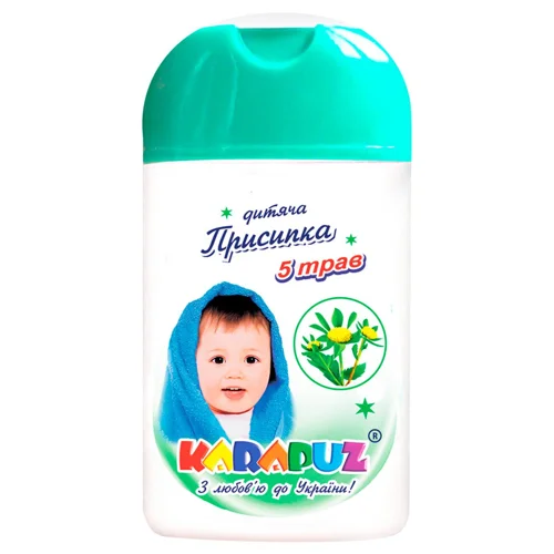 Присипка дитяча Карапуз 5трав 50г