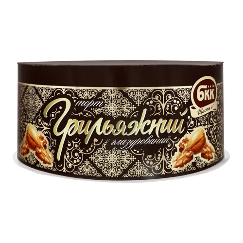 Торт Грильяжний глазурований БКК 450г