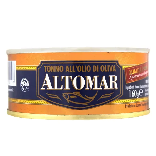 Altomar Тунець в оливковій олії, 160г/48шт