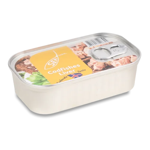 Печінка Seafish ісландських тріскових риб