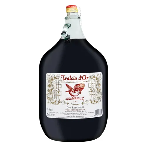Вино Poletti Tralcio d'Or червоне сухе 10,5% 5л