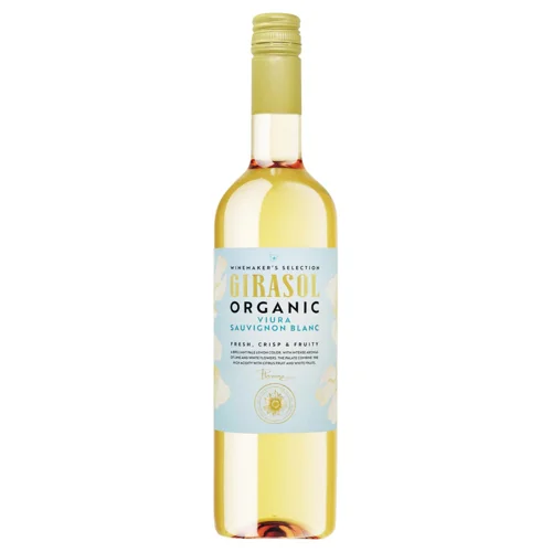 Вино Girasol Viura-Sauvignon Blanc Organic біле сухе 13% 0,75л