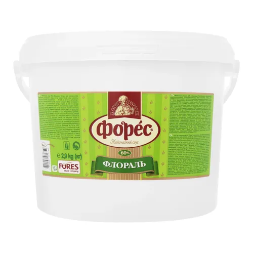 Майонезний соус 60% Флораль Форес відро 2.9кг