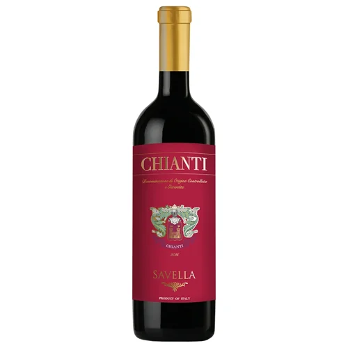 Вино Chianti Savella червоне сухе 12% 0,75л