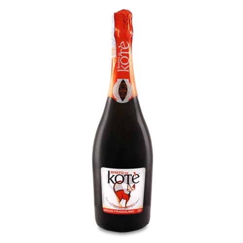 Вино Shato De Kote Фраголино Слабогазоване, 0.75л