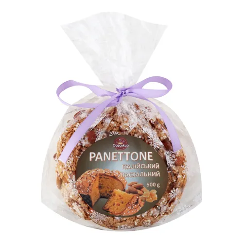 Кекс пасхальний італійський Рanettone Одеський хлібозавод №4 м/у 500г
