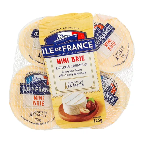 Сир м'який Mini Brie Ile de France м/у 5х25г