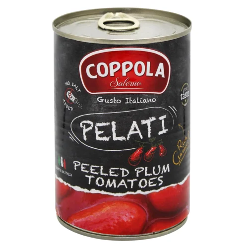 Томати Coppola Salerno сливки очищені 400г