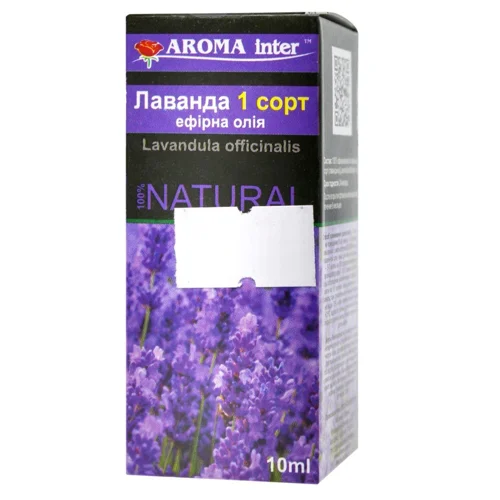 Ефірна олія Aroma inter Лаванда 1 сорт 10мл