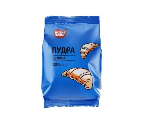 Пудра цукрова «Повна Чаша»®, 250г