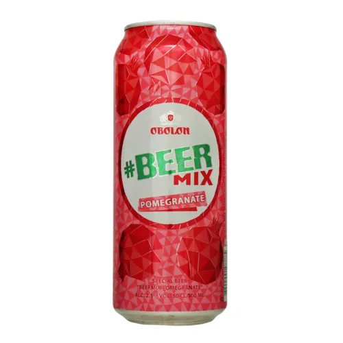 Пиво спеціальне 0.5л 2.5% Beermix Гранат ж/б