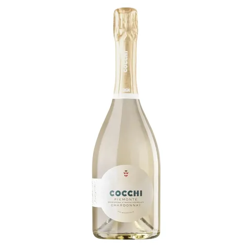 Вино ігристе Cocchi Piemonte DOC Chardonnay біле брют 12% 0,75л