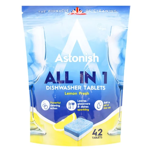 Таблетки для посудомийних машин Astonish 5в1 42*20г